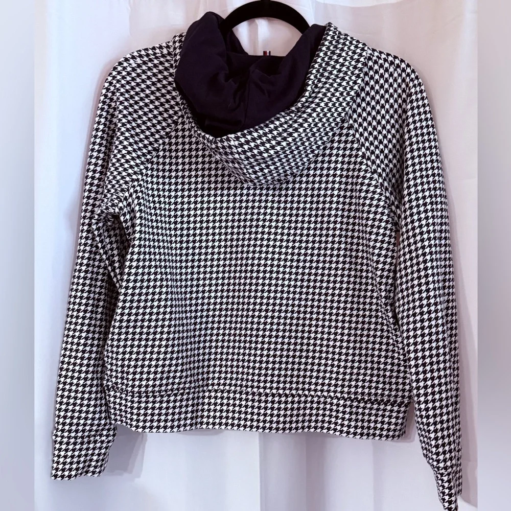 Tommy Hilfiger Houndstooth Hoodie Size Small - Picture 8 of 14